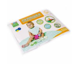 Пелюшка двостороння непромокаюча Eco Cotton, р.50х70 см. НОВИНКА